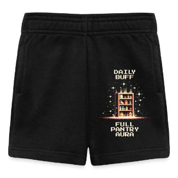Full pantry | Pixel Art - Baby Shorts - black - Front