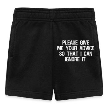 please give me your advice so that I can Ignore - Baby Shorts - black - Front