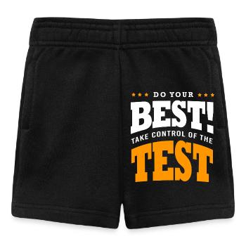 Prüfung Lehrer Abi Abitur - Baby Shorts - Schwarz - Vorne