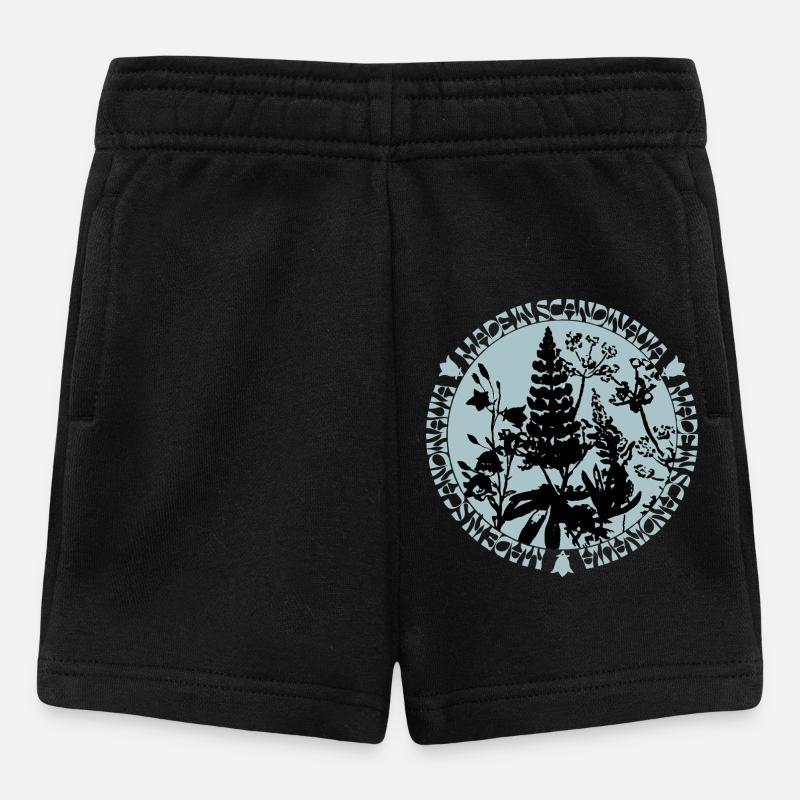 FABRIQUÉ EN SCANDINAVIE - Short Bébé - noir