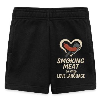 Meat Smoker Jerky Maker Bbq - Baby Shorts - black - Front