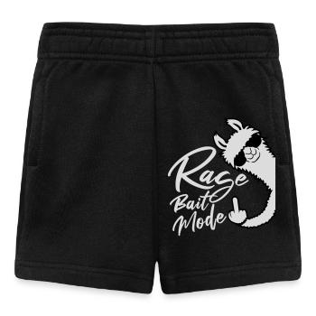 Rage Bait Lama Alpaka Sonnenbrille Mittelfinger - Baby Shorts - Schwarz - Vorne