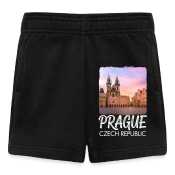 Prag Tschechien - Baby Shorts - Schwarz - Vorne