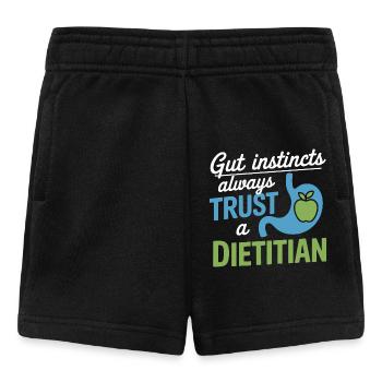 Registered Dietitian Instincts Professional  - Baby Shorts - black - Front
