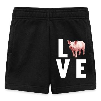Cochon Cochon - Short Bébé - noir - Devant