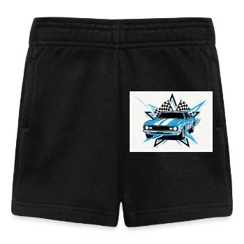 Course rétro - Short Bébé - noir - Devant