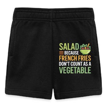 Groupe alimentaire expert diététicien agréé - Short Bébé - noir - Devant
