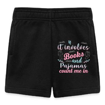 Livres & Pastel de pyjamas - Short Bébé - noir - Devant