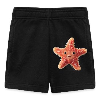 Étoile de mer - Short Bébé - noir - Devant