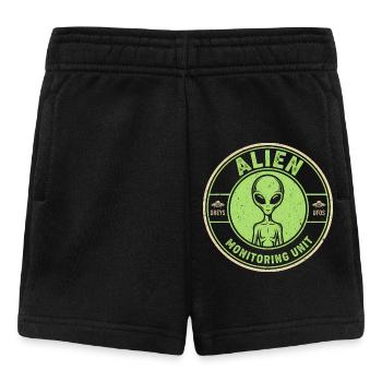 Alien Surveillance Unit Funny Myth - Baby Shorts - black - Front