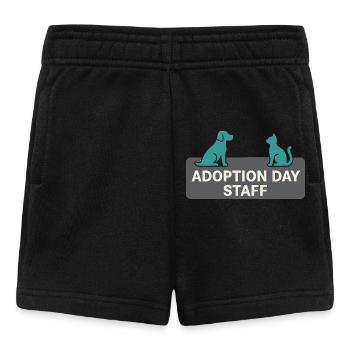 Jour de l’adoption Refuge pour animaux de sauvetage - Short Bébé - noir - Devant