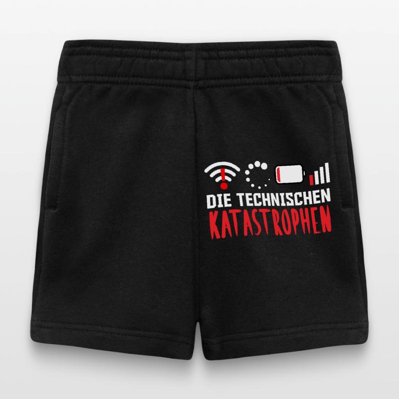Nerd Computer THE TECHNICAL CATASTROPHES FUNNY Baby Shorts