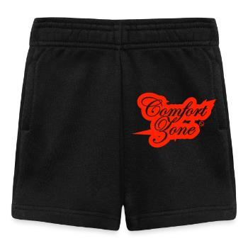 Komfortzone – Motiv für Mutige & Abenteurer - Baby Shorts - Schwarz - Vorne