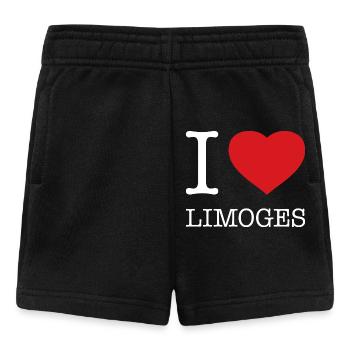 J’adore Limoges - Short Bébé - noir - Devant