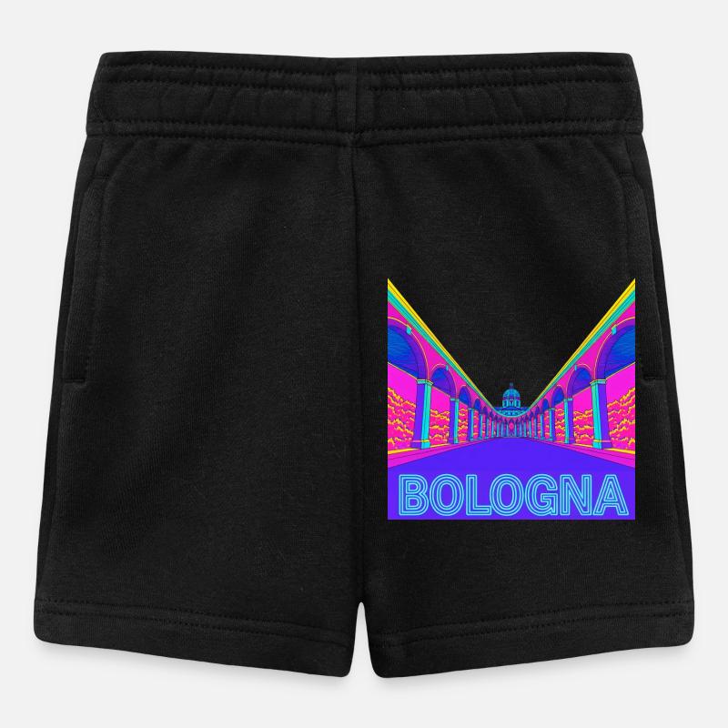 Portiques de Bologne - Short Bébé - noir