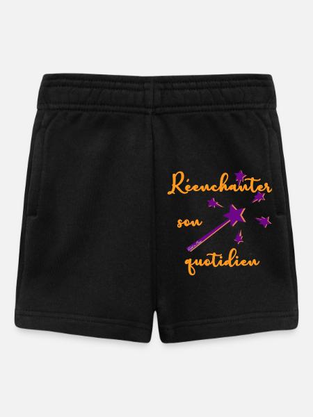 Réenchanter son quotidien - Short Bébé - noir