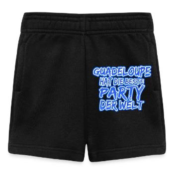 Guadeloupe Guadeloupe - Short Bébé - noir - Devant
