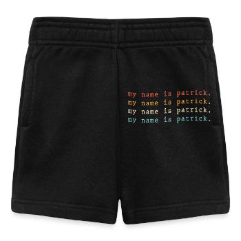 My name is Patrick - Baby Shorts - black - Front