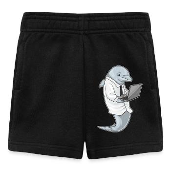 Ordinateur portable Dolphin - Short Bébé - noir - Devant