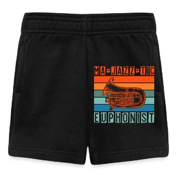 Euphonium Ma-Jazz-Tic Euphonist Baritone Marching - Baby Shorts - black - Front