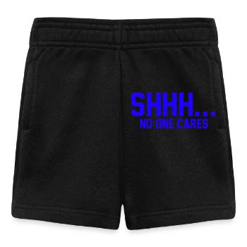 PSSST... Niemanden interessiert es - Baby Shorts - Schwarz - Vorne