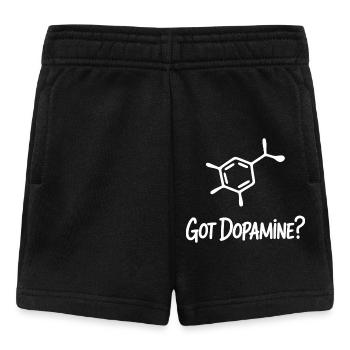 Dopamine Molecule Tee - Baby Shorts - black - Front