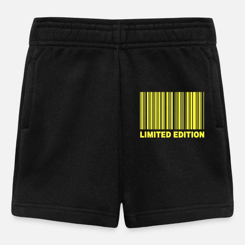 LIMITED EDITION - BARCODE - Baby Shorts - Schwarz