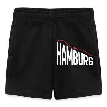 Hamburg - Baby Shorts - Schwarz - Vorne