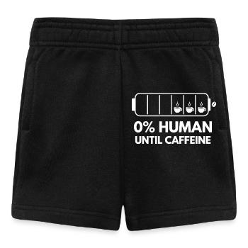 Caffeine Gauge Coffee Tee Fans - Baby Shorts - black - Front