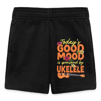 Hawaiian Ukulele Uke Today's Good - Baby Shorts - Schwarz - Vorne