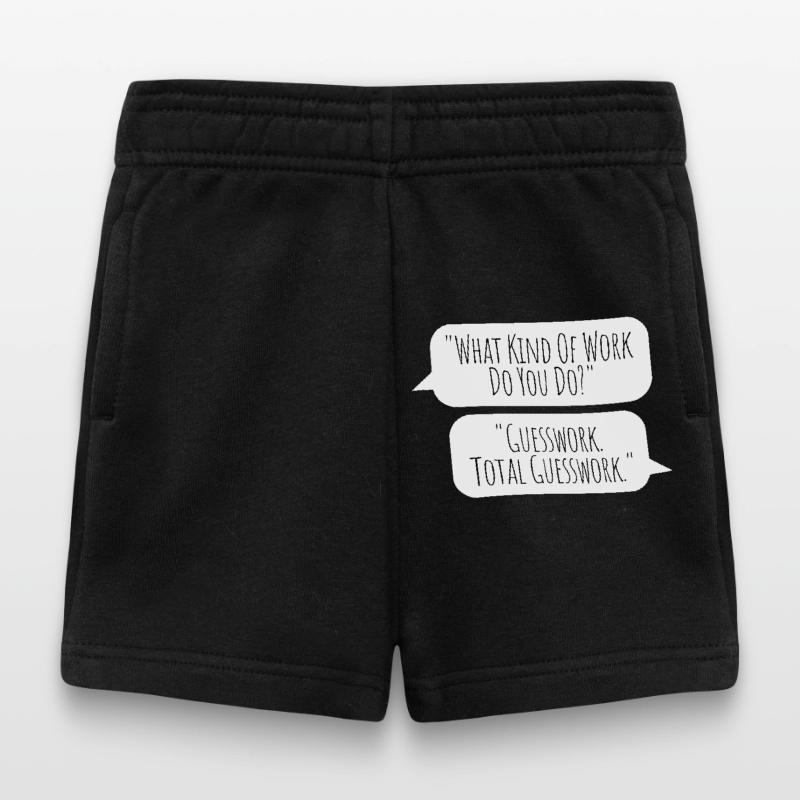 Total Guesswork - No idea at work Baby Shorts