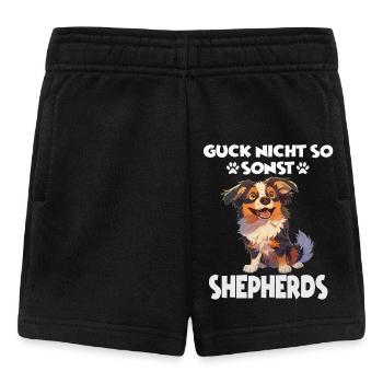 Dictons de chiens Promenade cadeau pour amoureux des chiens AUSSIE - Short Bébé - noir - Devant