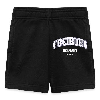 Freiburg Germany College Style Design - Baby Shorts - black - Front