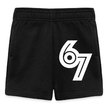 67_meme - Baby Shorts - black - Front