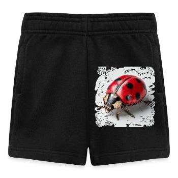 Ladybug blackRed - Baby Shorts - black - Front