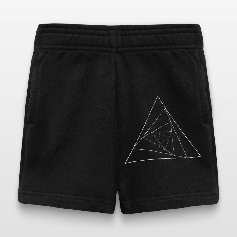 Triangular triangle Baby Shorts