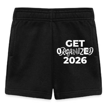 Get organized | gute Vorsätze 2026 - Baby Shorts - Schwarz - Vorne