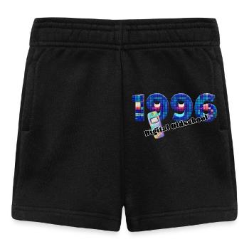1996 – Früher Digital Lifestyle - Baby Shorts - Schwarz - Vorne