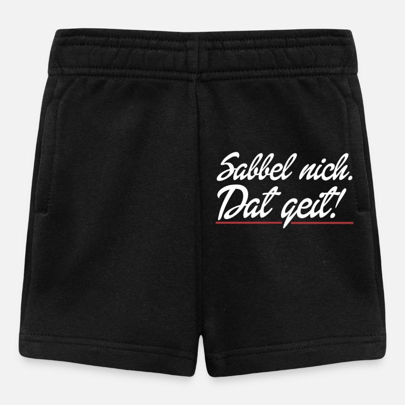 ça marche - Short Bébé - noir