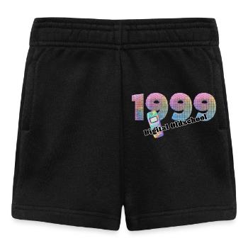 1999 – Digital threshold - Baby Shorts - black - Front
