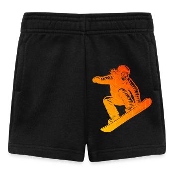 Snowboard Stil für jeden Anlass - Baby Shorts - Schwarz - Vorne