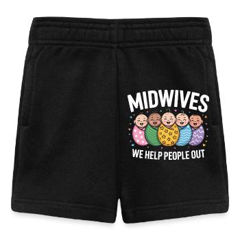 Midwifery Aid Newborn Heroes - Baby Shorts - black - Front