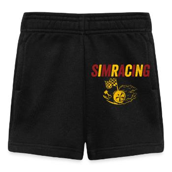 SimRacing Heatwave Emblem - Baby Shorts - Schwarz - Vorne