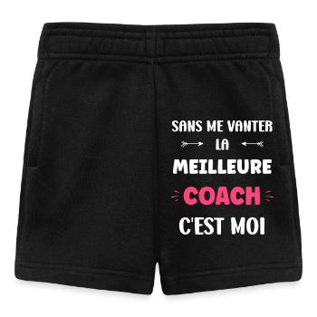 Trainer - Baby Shorts - Schwarz - Vorne