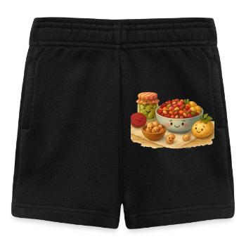 Vinaigrette Salat - Baby Shorts - Schwarz - Vorne