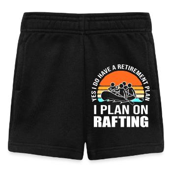 Paddelboot Kajakfahren Kajak Rafting - Baby Shorts - Schwarz - Vorne