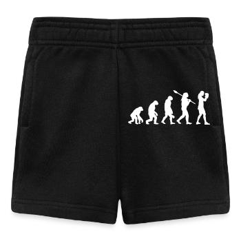Boxing Evolution Female Fighter Frauen-Sportgeschenk - Baby Shorts - Schwarz - Vorne