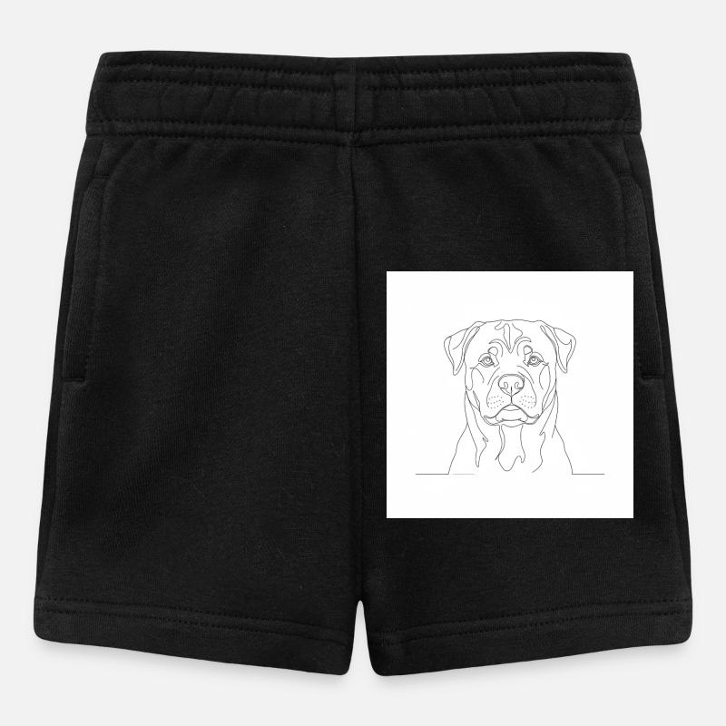 Rottweiler - Baby Shorts - black