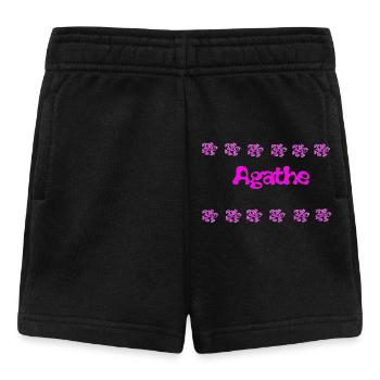 Agathe Fleurie Neon Bubble - Baby Shorts - black - Front