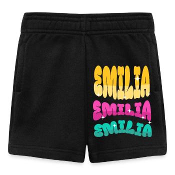 EMILIA - Baby Shorts - Schwarz - Vorne